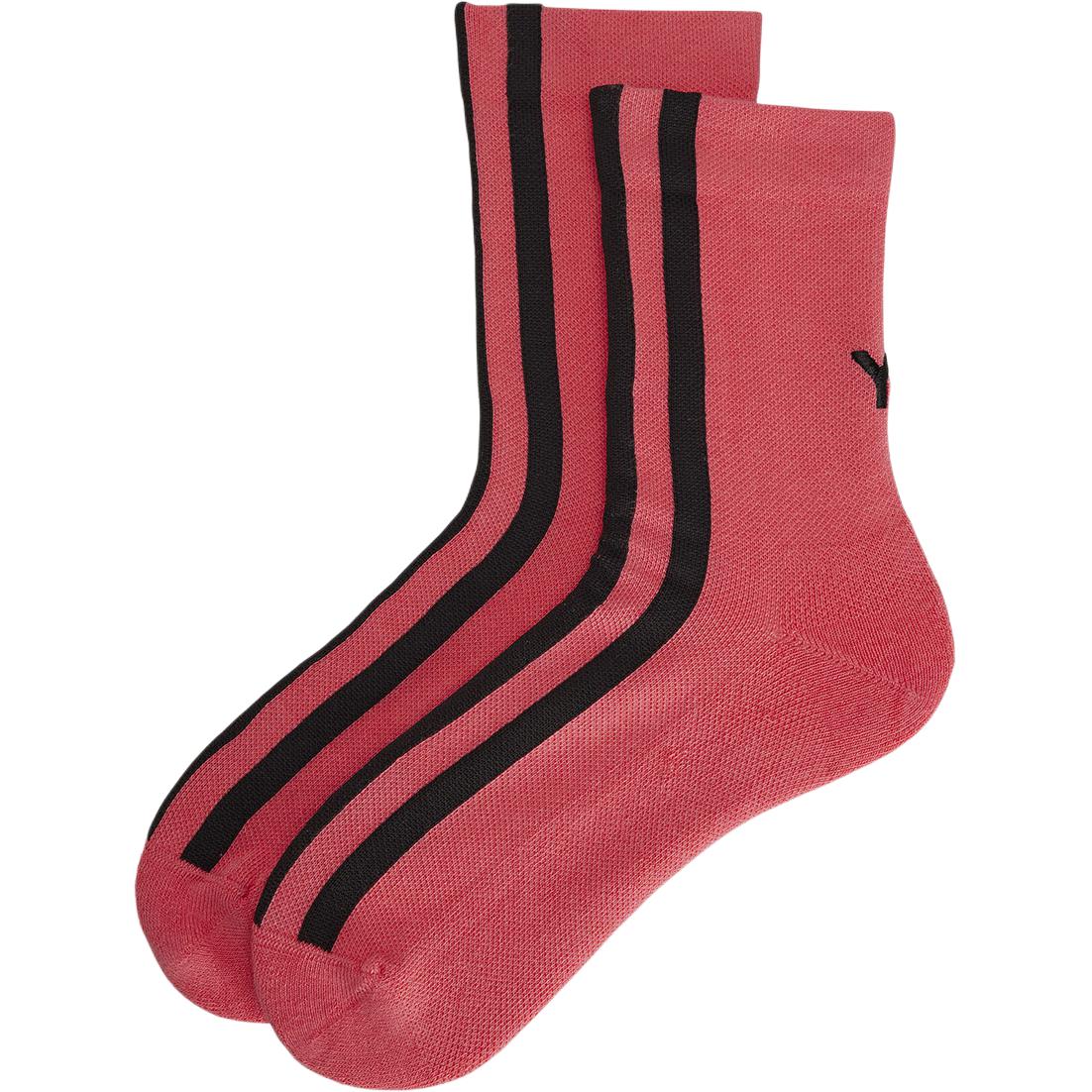 Y 3 Crew Socks Unisex 1 Pack Watermelon Pink