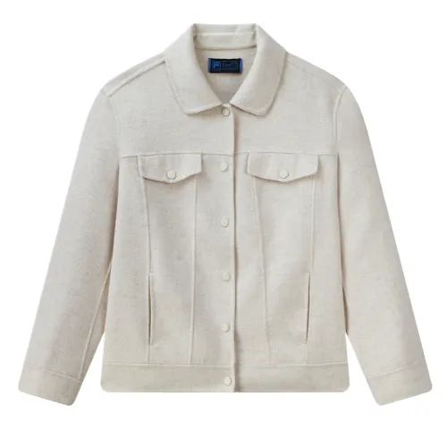 FILA Coat Women's Oat Heather Gray