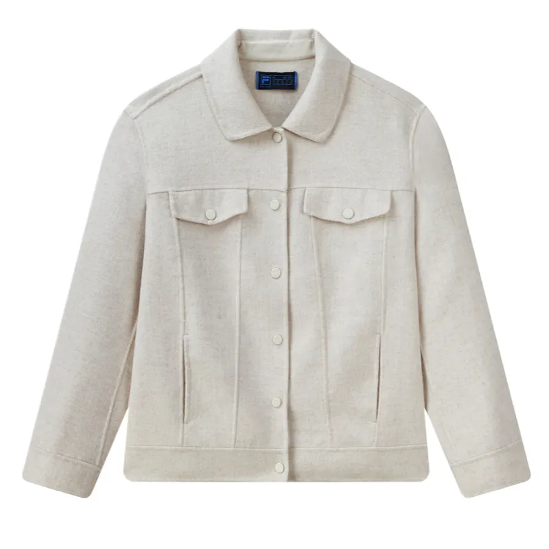 FILA Coat Women's Oat Heather Gray