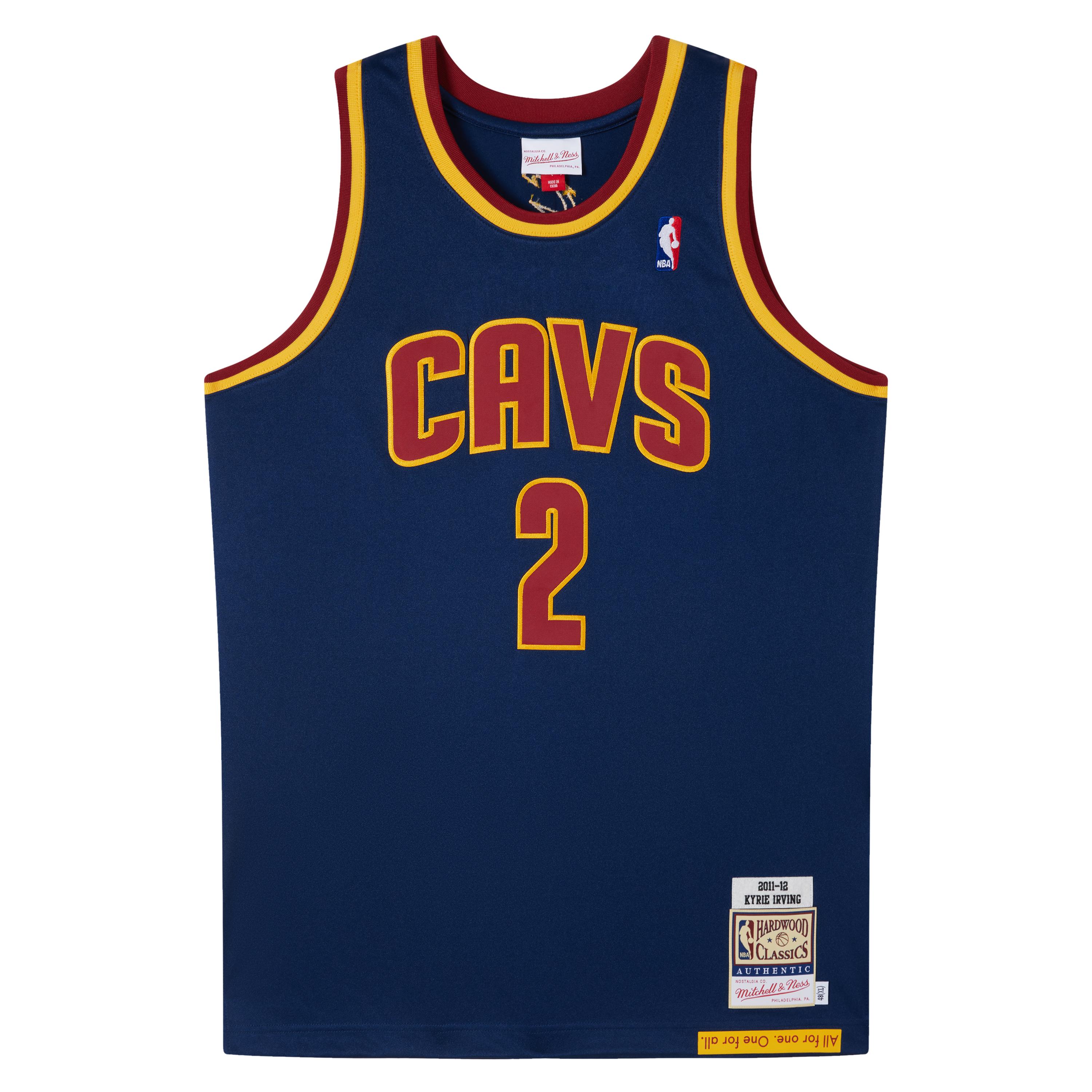 Mitchell Ness «NBA Cleveland Cavaliers 2011 Kyrie Irving» Alternate jersey top