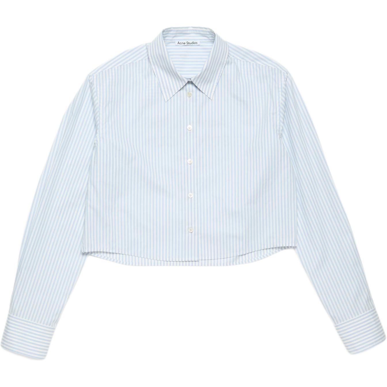 Женская рубашка Acne Acne Studios (голубая)