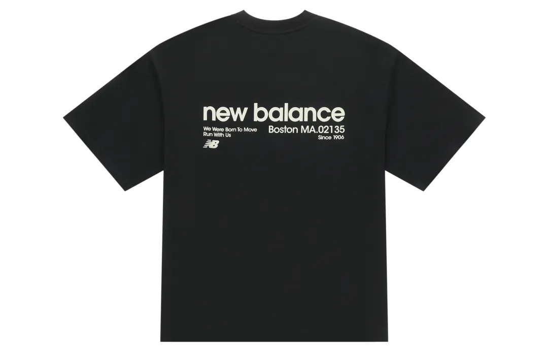 New Balance Shifted T Shirt Unisex Black