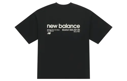 New Balance Shifted T Shirt Unisex Black