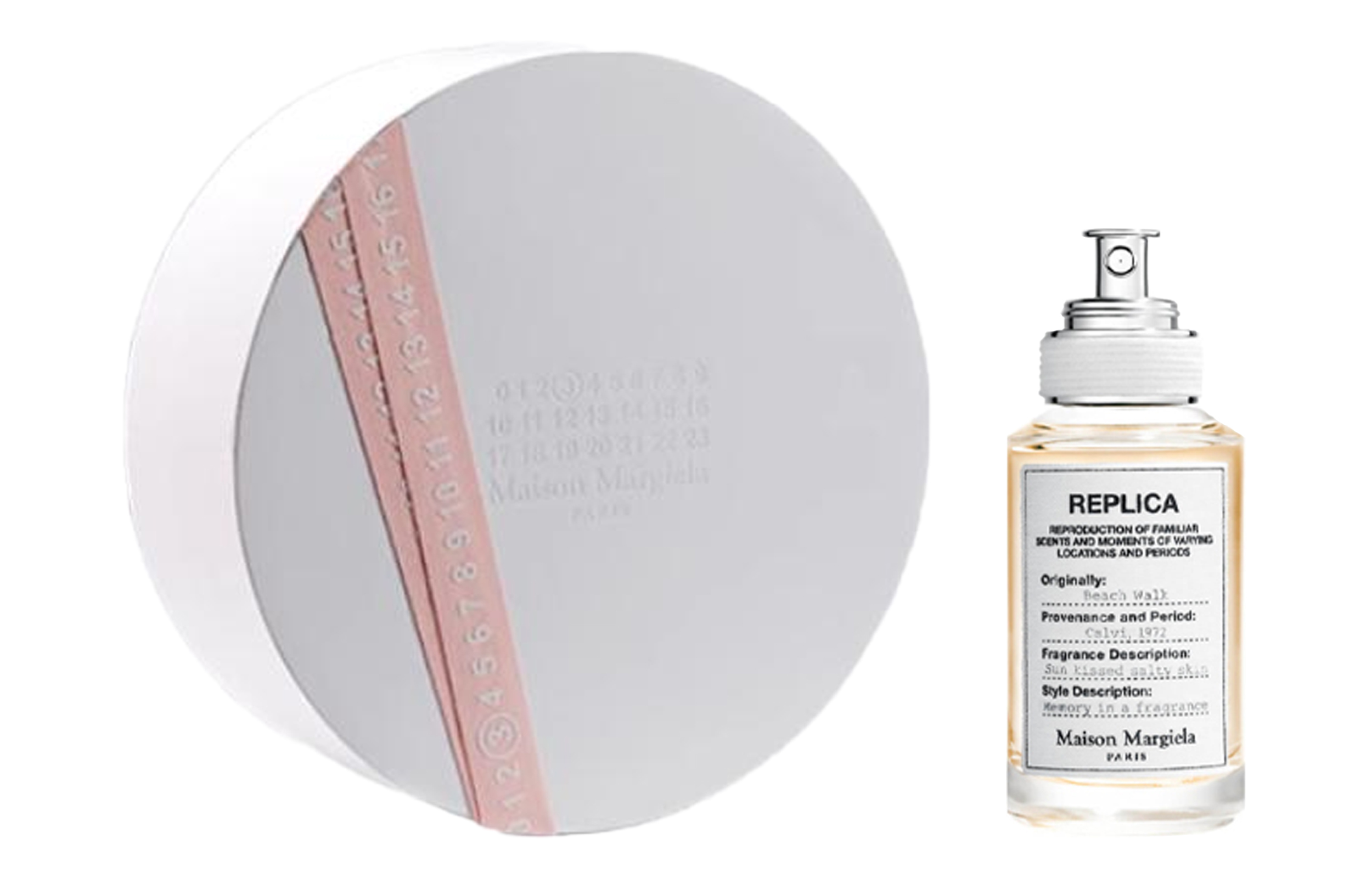 Maison Margiela Beach Wander Box Perfumes Potpourri Scent Eau De Toilette Bergamot Pink Pepper 30ml/100ml