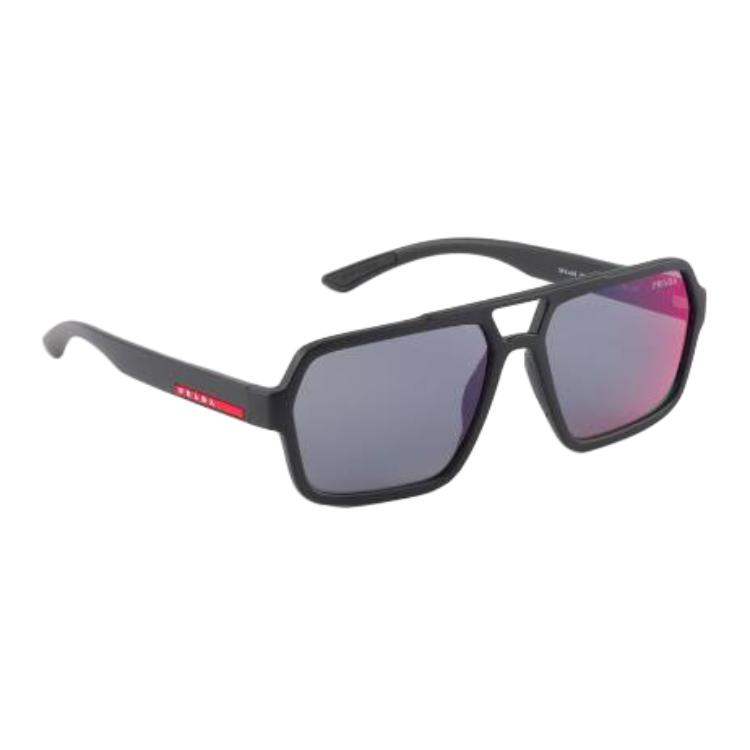 Солнцезащитные очки Prada Aviator (красные) — фото 3