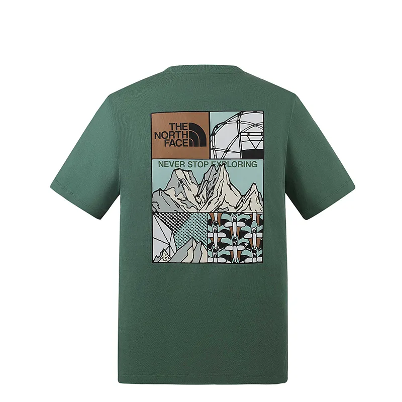 THE NORTH FACE Urban Exploration SS25 T Shirt Unisex Duck Green