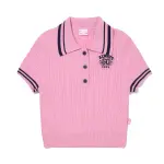 Li Ning Polo Shirt Women's Peach Wood Pink