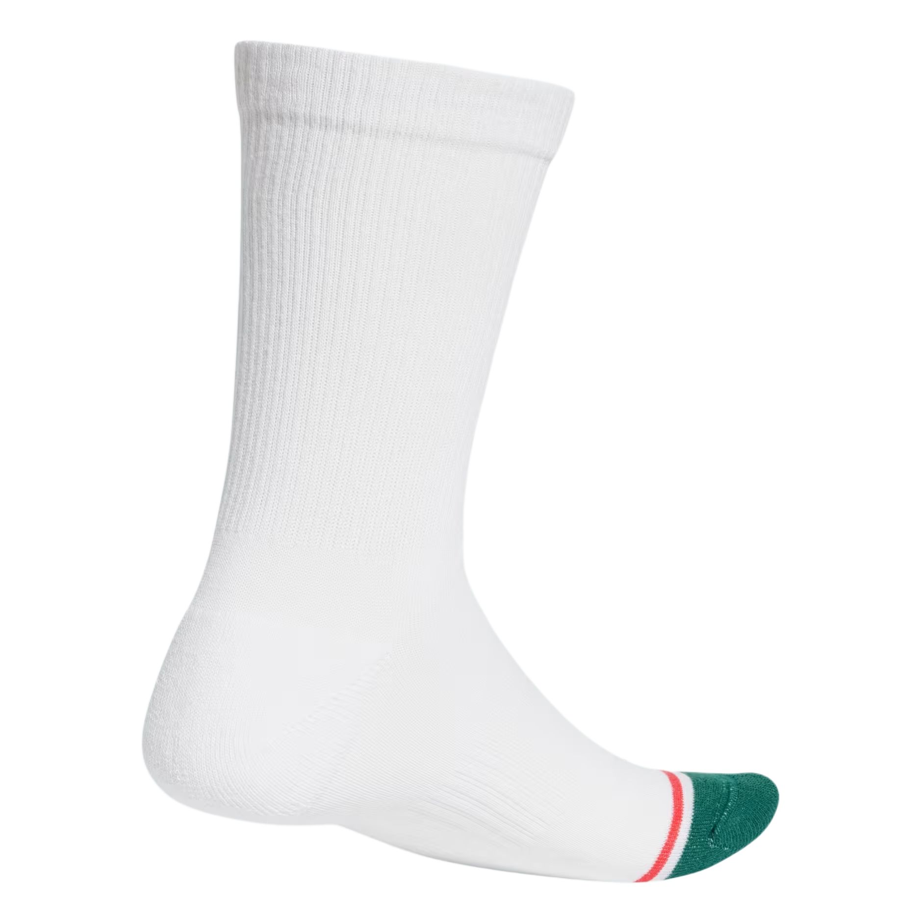 Adidas GRAPHIC SOCKS Crew Socks Unisex 1 Pack White/Forest Green