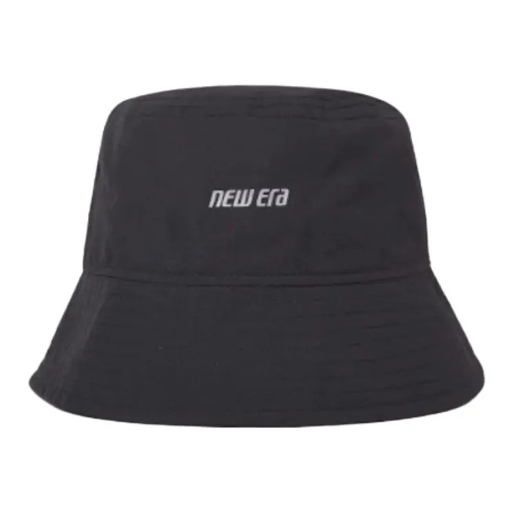 New Era Polyester Bucket Hats Unisex Black