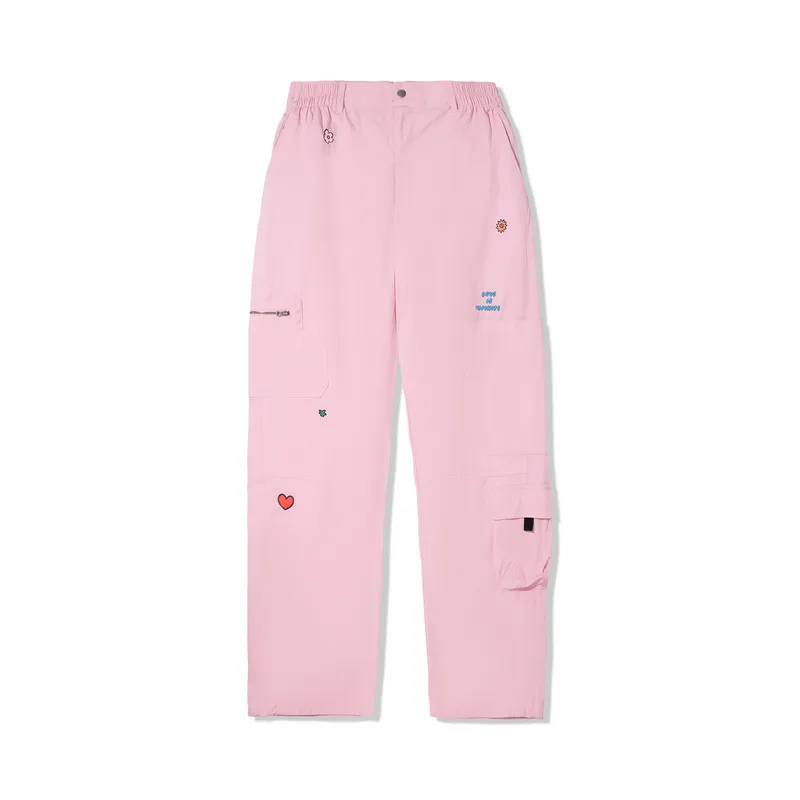 Li Ning x TAKASHA,LIANMINGKUAN Casual Pants Women's Sheer Pink