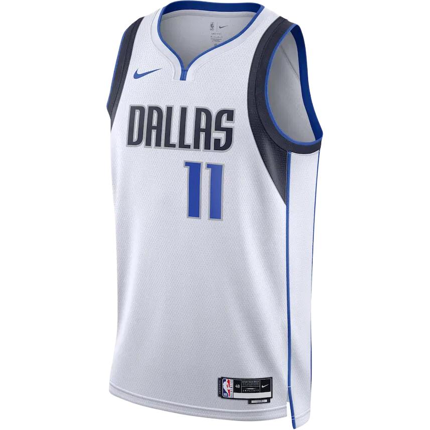 Nike Kyrie Irving No. 11 Dallas Mavericks Home SW Basketball Jersey Men and Women White