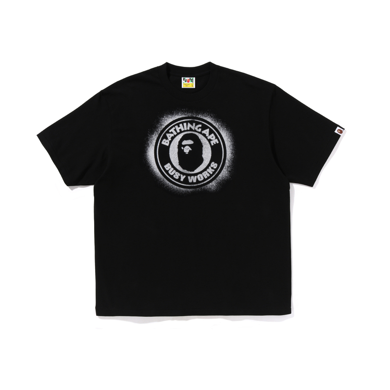 Мужская футболка A BATHING APE SS25 (черная)