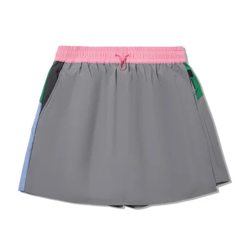 Li Ning x TAKASHA,LIANMINGKUAN Casual Short Skirts Women's Shade 9 Gray