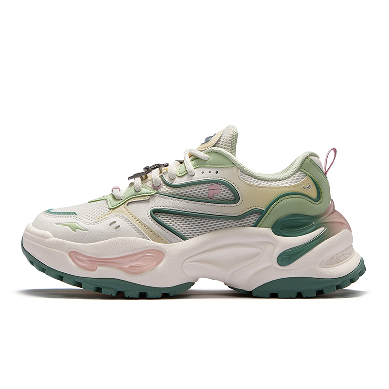 Женские кроссовки Fila FILA FUSION EVA (бело-зеленые)