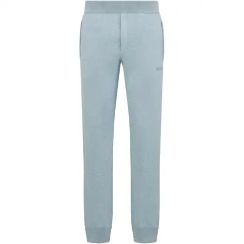 DIOR FW25 Knitted Sweatpants Men's Blue