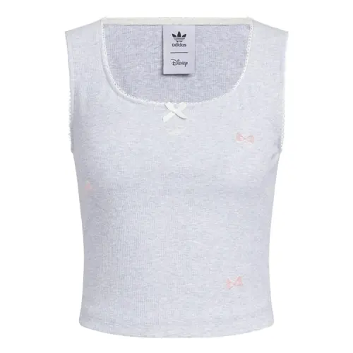 Adidas Originals x DISHINIMALIMAO,LIANMINGKUAN Trefoil Collection Outfit Tank Top Women's Light Heather Gray
