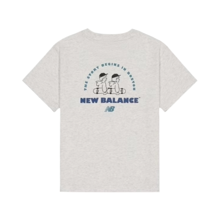 Детский костюм New Balance (серо-зеленый) — фото 4