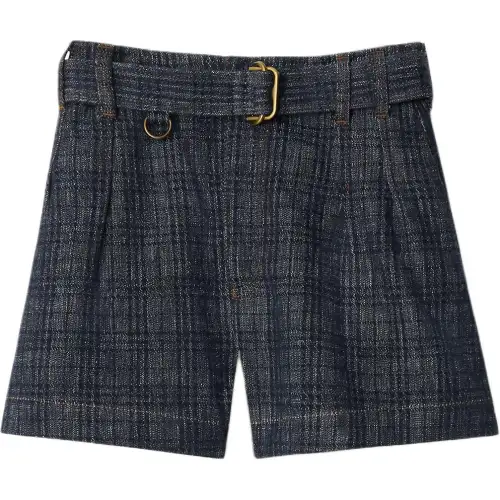 Burberry SS25 Denim Shorts Women's Indigo