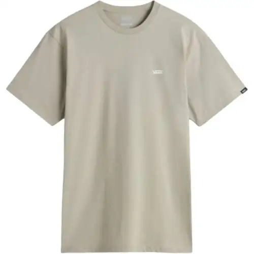 Vans T Shirts Men's Beige Crew Neck