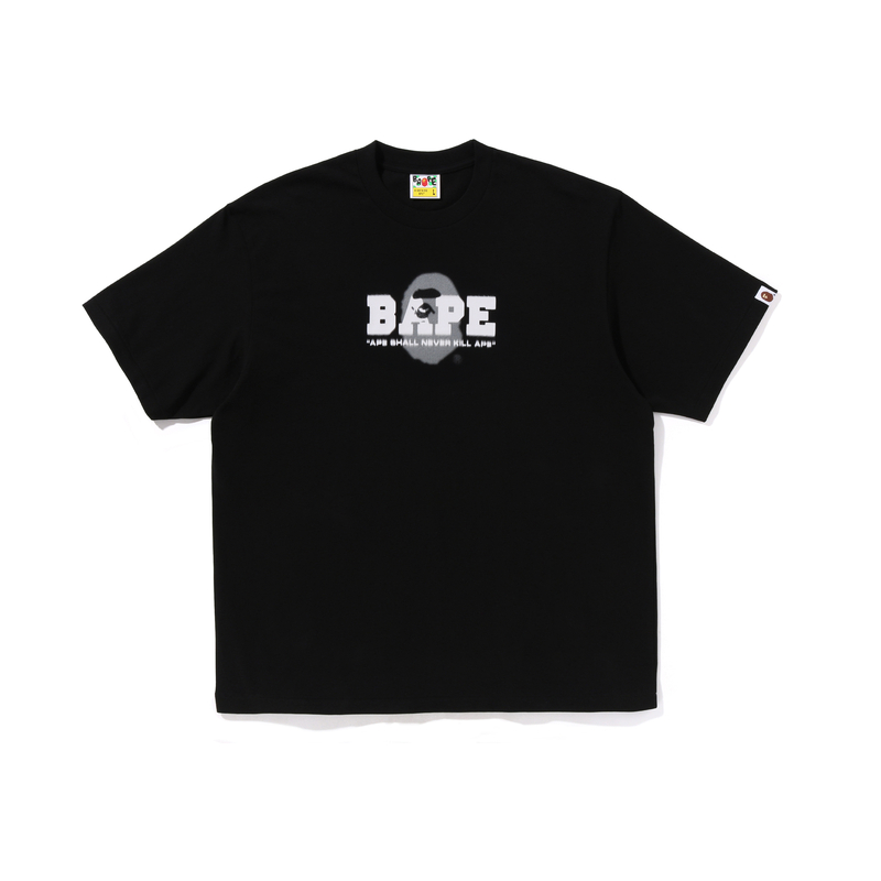 Мужская футболка BAPE SS25 Overlap (белая)