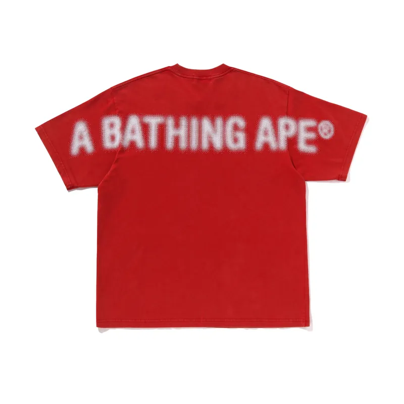 A Bathing Ape face-logo graphic T-shirt