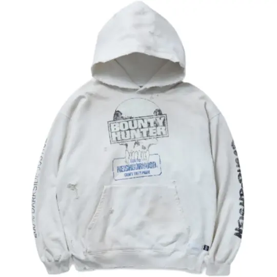 Neighborhood x Bounty Hunter graphic-print hoodie