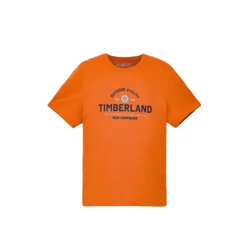 Timberland SS25 T Shirt Men's Orange