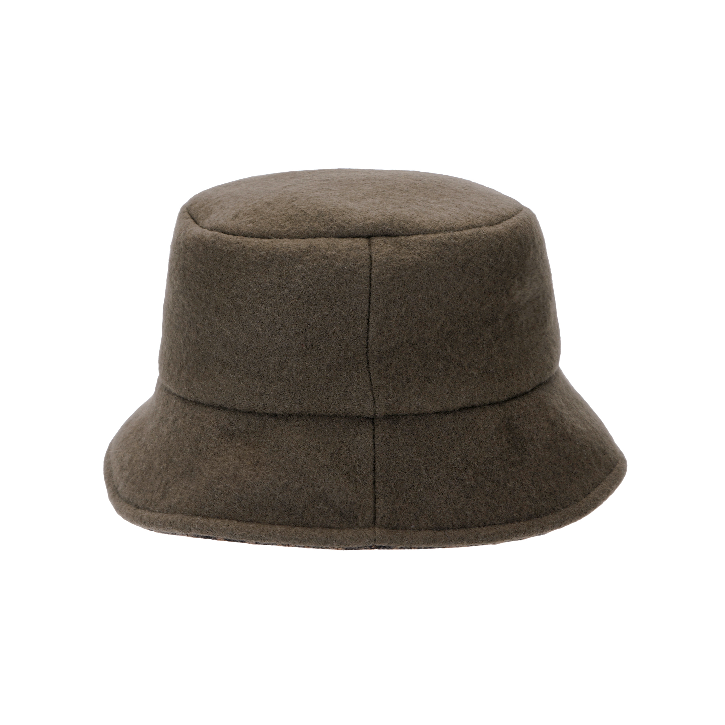 Женская панама Fendi Wool Bucket Hat (зеленая)
