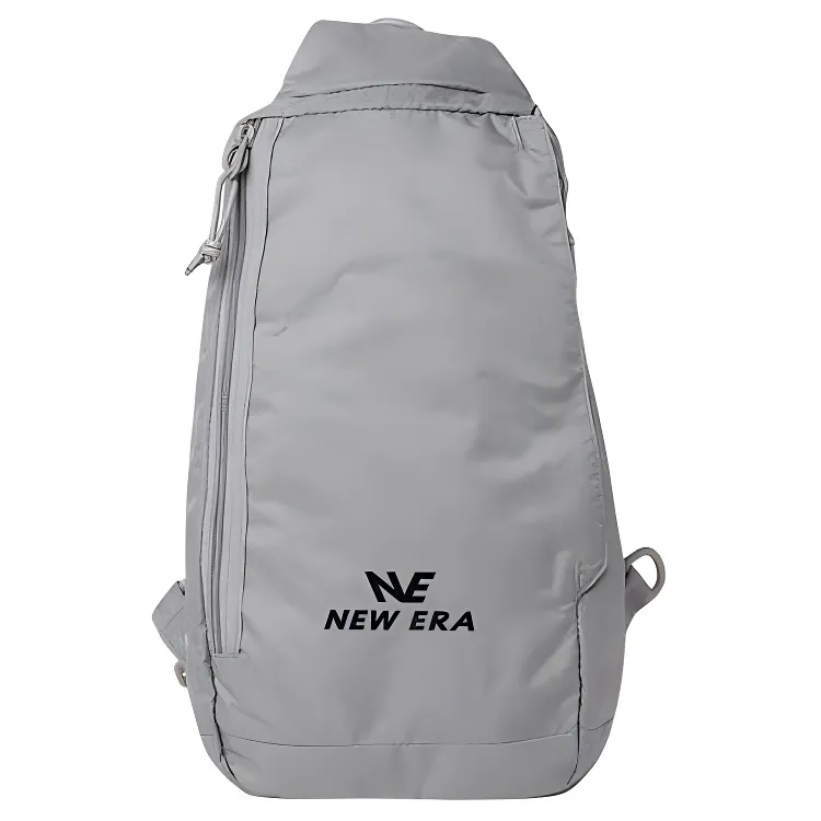New Era Fabric Sling Bags Unisex Black/Gray