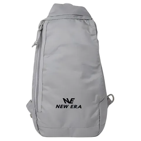 New Era Fabric Sling Bags Unisex Black/Gray