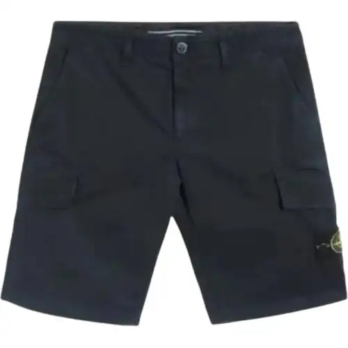 STONE ISLAND Casual Shorts Men's Marine Blue