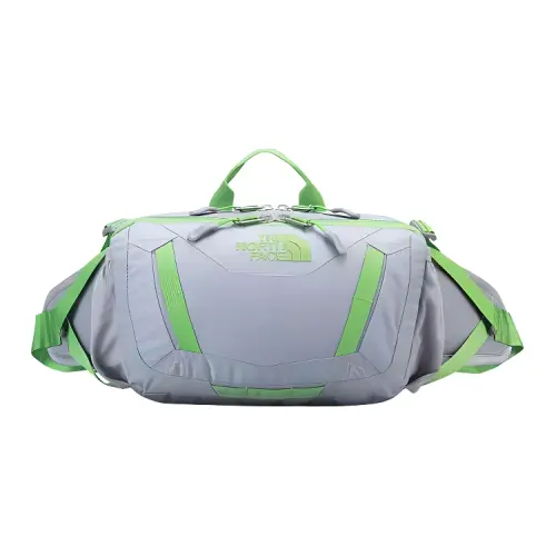 THE NORTH FACE 6L Fanny Pack Outdoor Bag Polyamide Gray Green Unisex