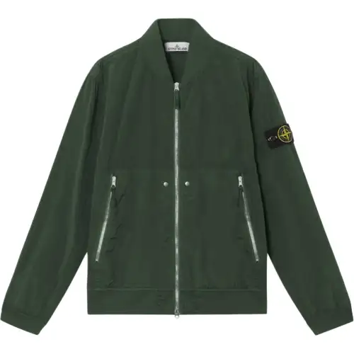 STONE ISLAND Jackets & Coats Men's Army Green