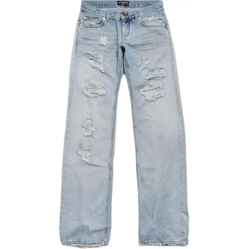 Balenciaga Jeans Slim Fit Women's Light Blue