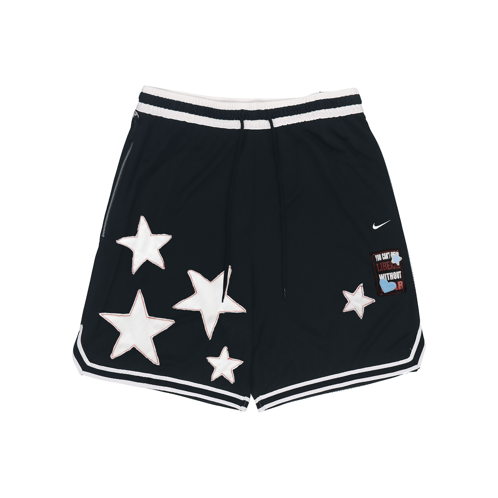 Nike DRI FIT DNA Basketball Shorts Men’s Black White