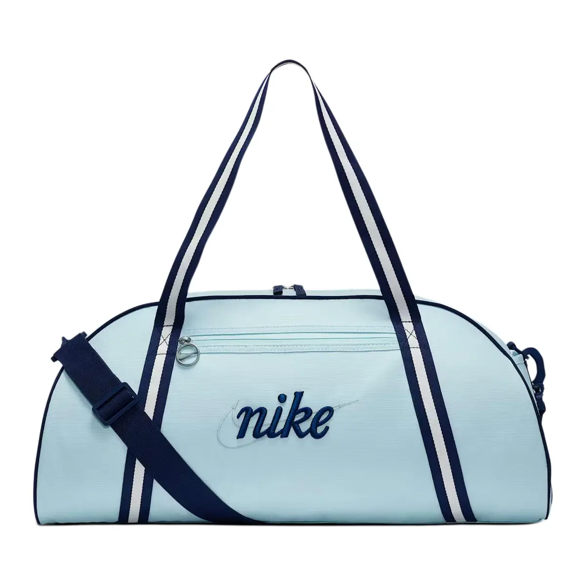 Nike Polyester Gym Bag Unisex Glacier Blue & Blue Cavern