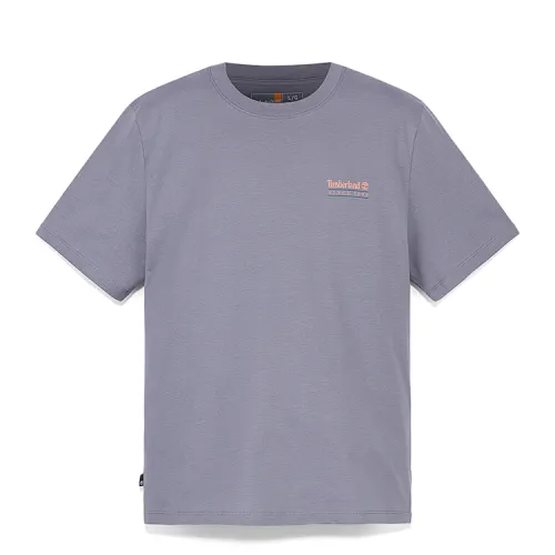 Timberland T Shirt Men's Light Purple