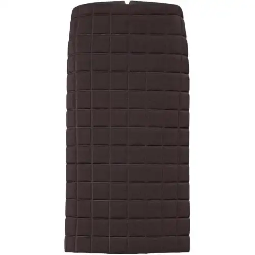 Bottega Veneta SS23 Casual Long Skirt Women's Chocolate