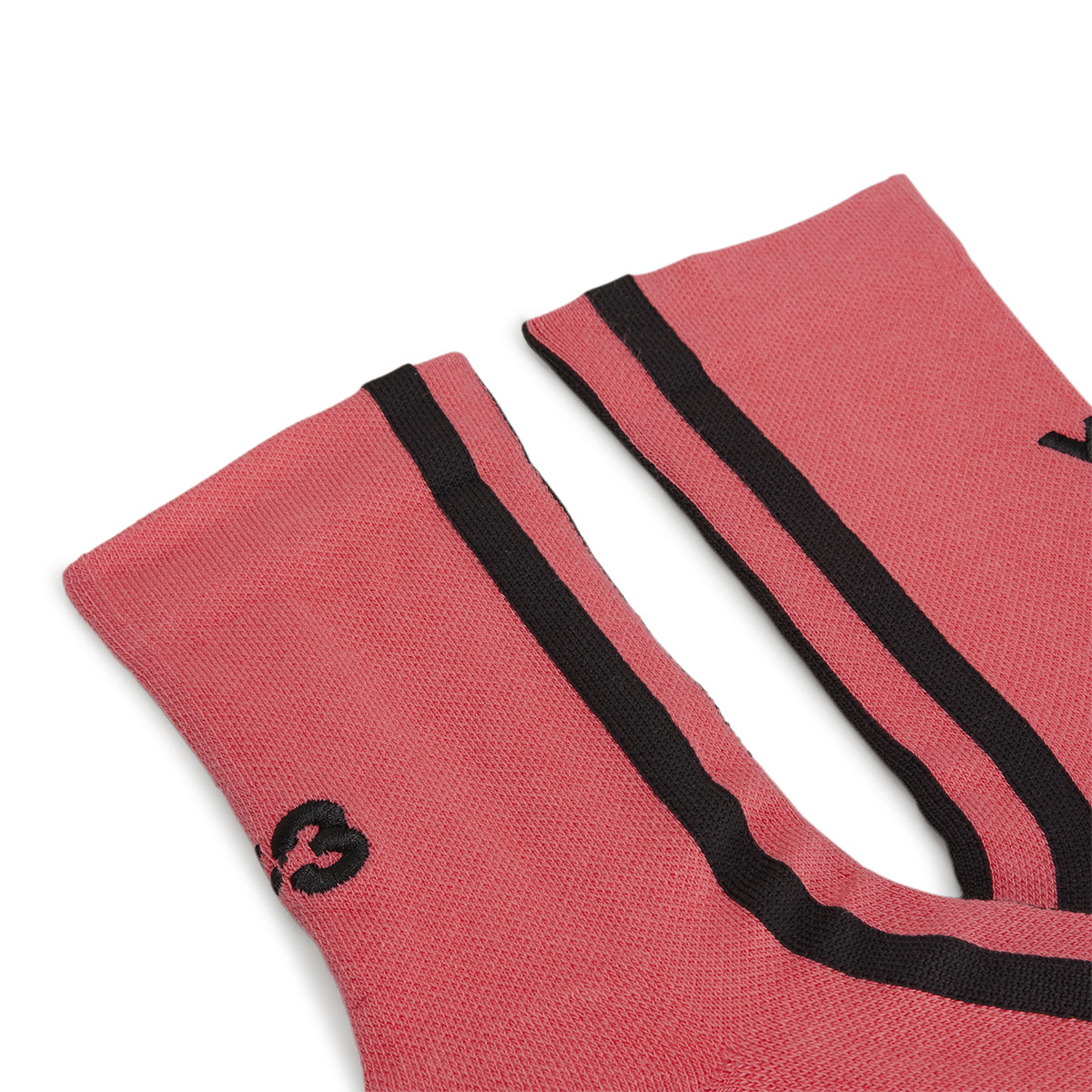 Y 3 Crew Socks Unisex 1 Pack Watermelon Pink