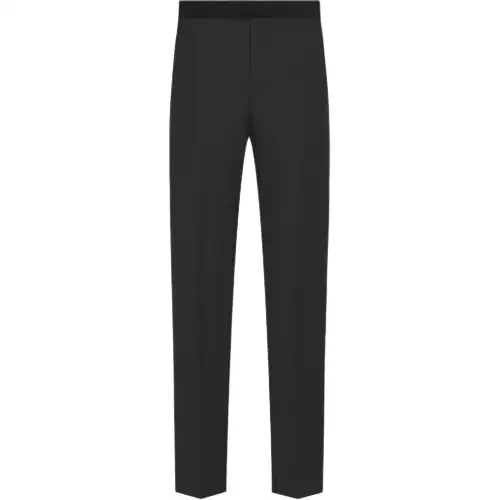 DIOR Homme Pleat Detailed Straight Leg Trousers