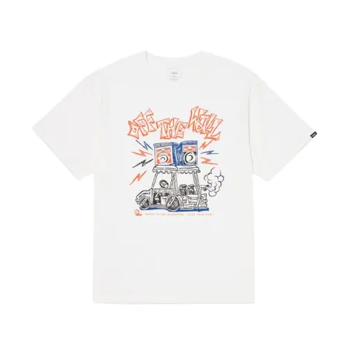 Vans SpeakerGFX T Shirt Unisex White
