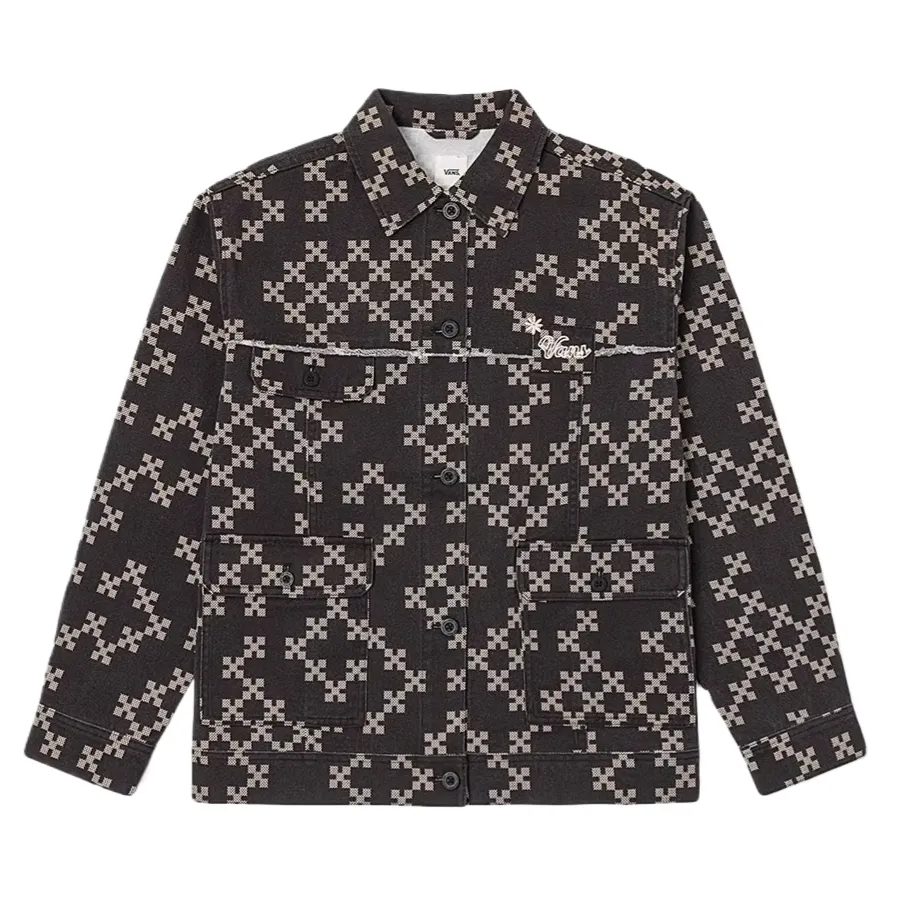 Vans Jackets Women's Black Lapel Moderate