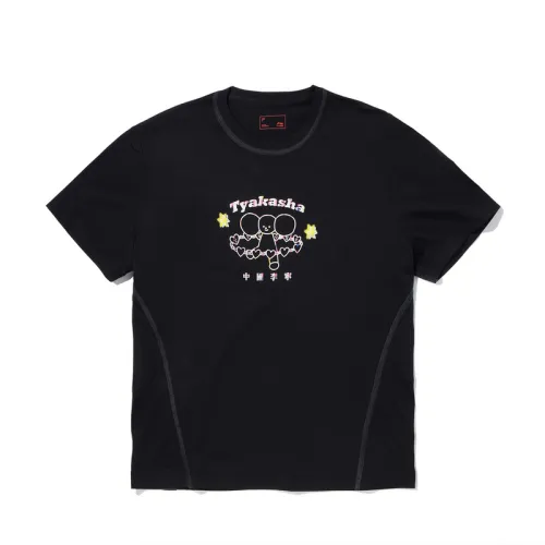 Li Ning x TAKASHA,LIANMINGKUAN T Shirt Women's Black
