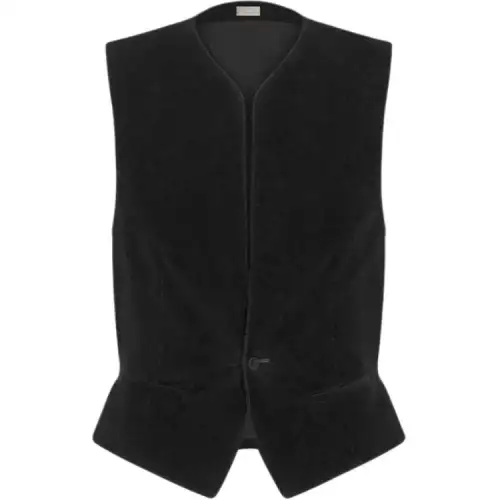 DIOR FW25 Fall Men's Clothing Collection Vest Men's Black