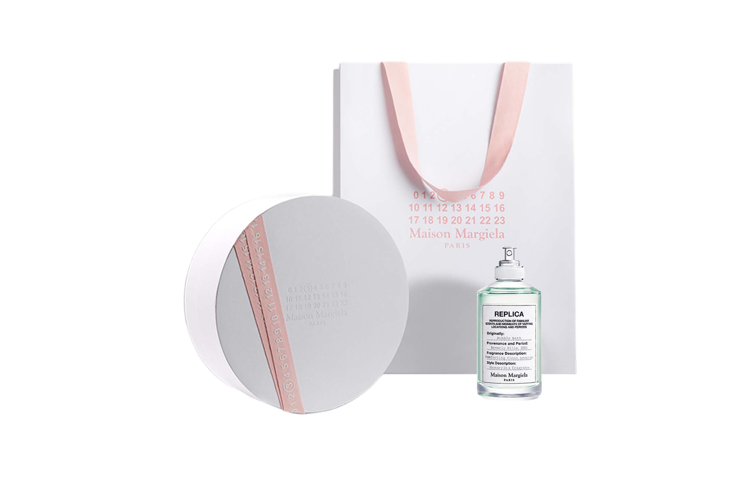 MM6 Maison Margiela Bath foam, gift box, wooden floral lemon lavender perfume, 30 ml, 100 ml