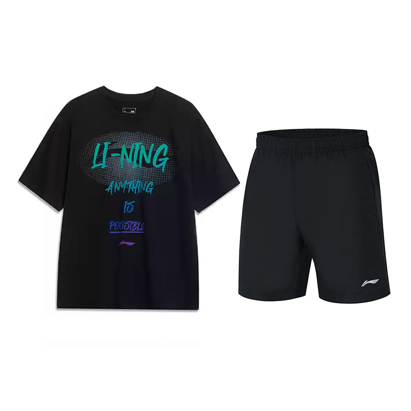 Li Ning Casual Sportswear Unisex Black