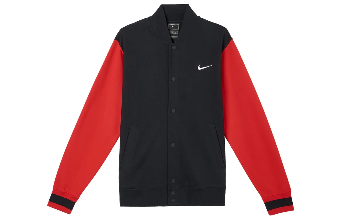 Nike Jackets Men's Black-010 Baseball Collar Moderate Other