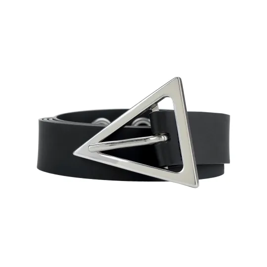Bottega Veneta Fashion Polyurethane Leather Belts Men's Black