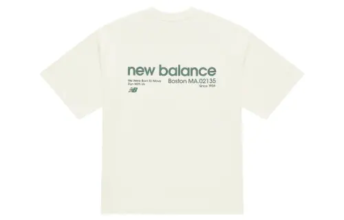 New Balance T Shirt Unisex Ivory