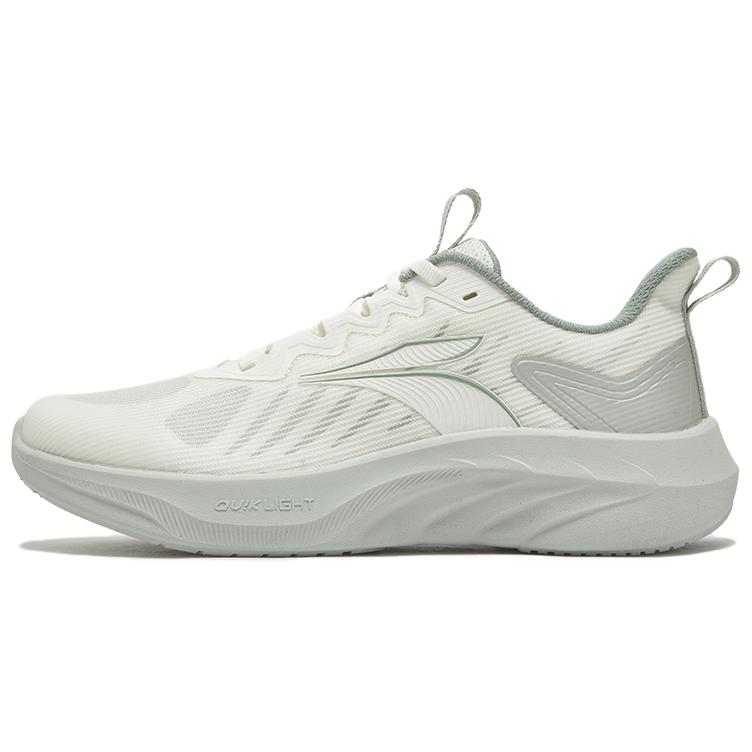361° Slip Resistant And Breathable Low top Casual Running Shoes Men’s White Gray Green